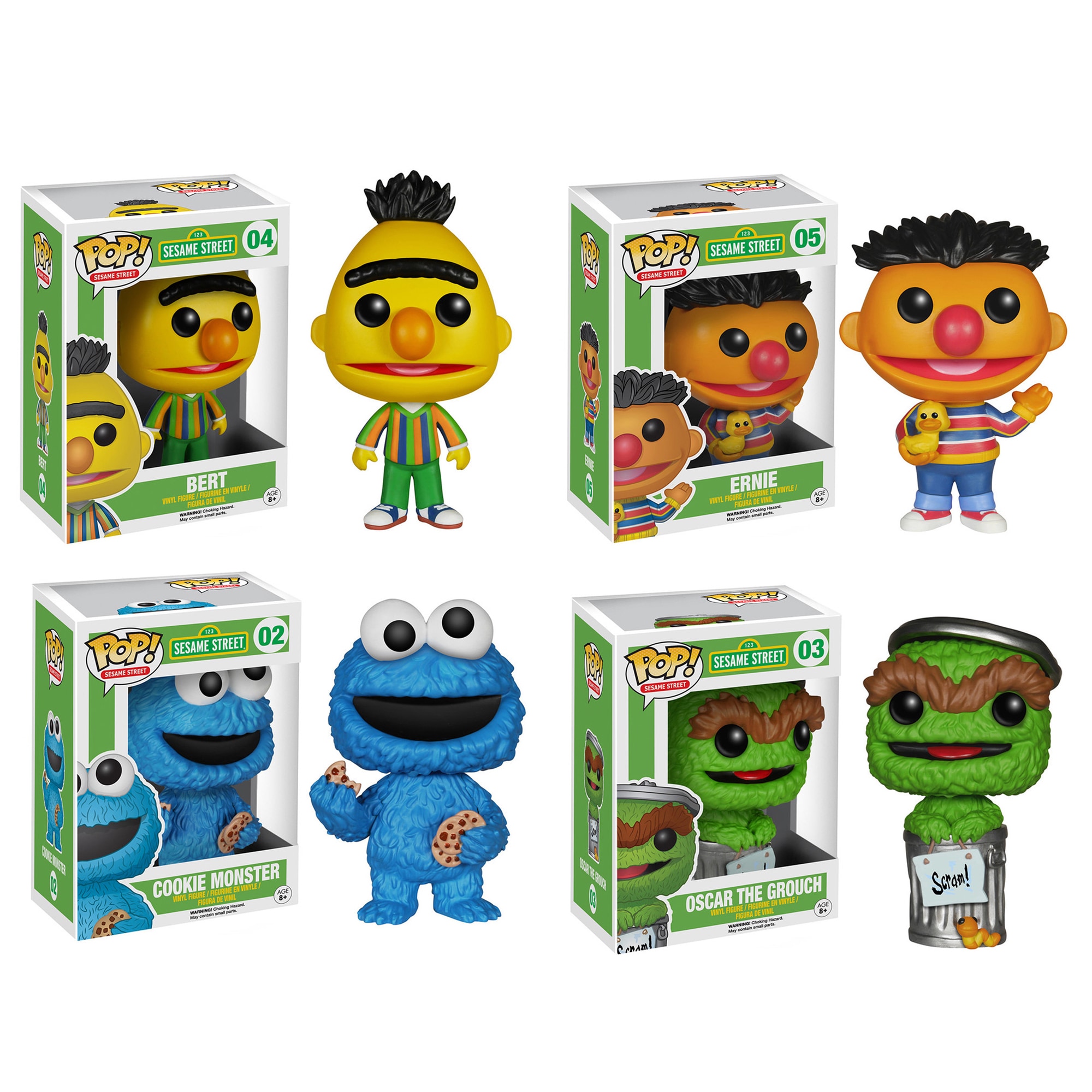 Bert Pop Vinyl Sesame Street