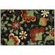preview thumbnail 11 of 9, Griot Area Rug 2' x 3' - Black
