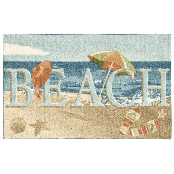 slide 1 of 1, Nourison Enhance Beige Accent Rug (1'8 x 2'8) - 1'8" x 2'8"