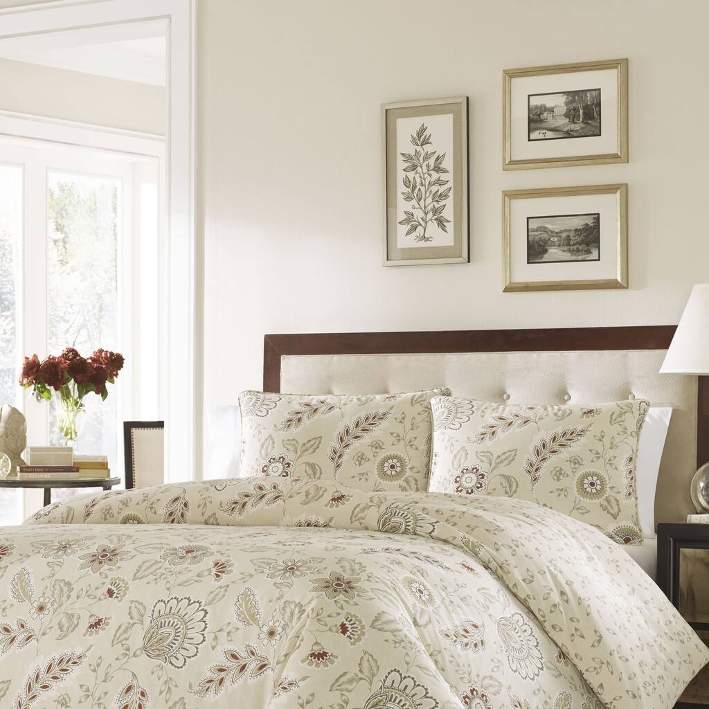 Stone Cottage Bordeaux Cotton Sateen Duvet Cover Set