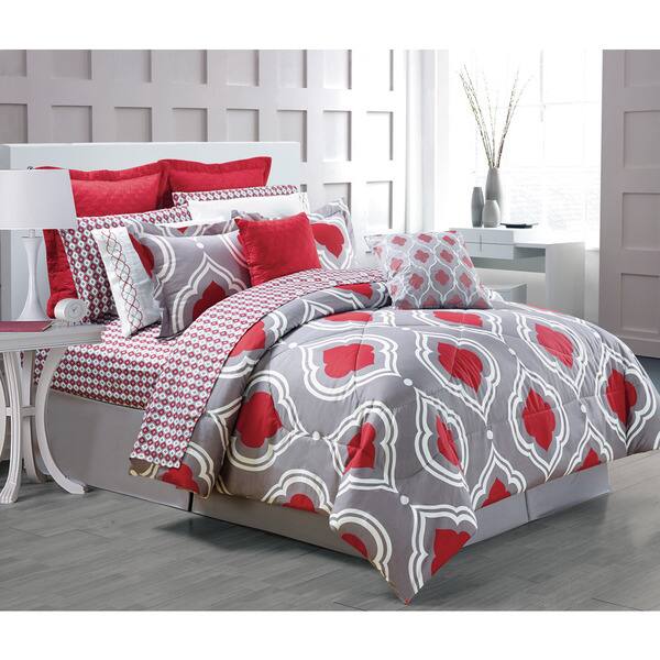 Shop Amy 14 Piece Comforter Set Free Shipping Today Overstock
