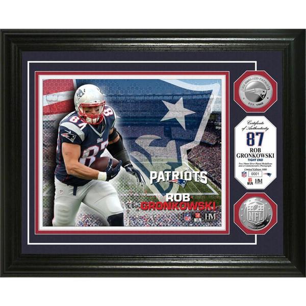 Rob Gronkowski Silver Coin Photo Mint   17620161  