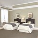 preview thumbnail 3 of 3, Bermuda Set of 2 Twin Headboards and 1 Nightstand by Home Styles