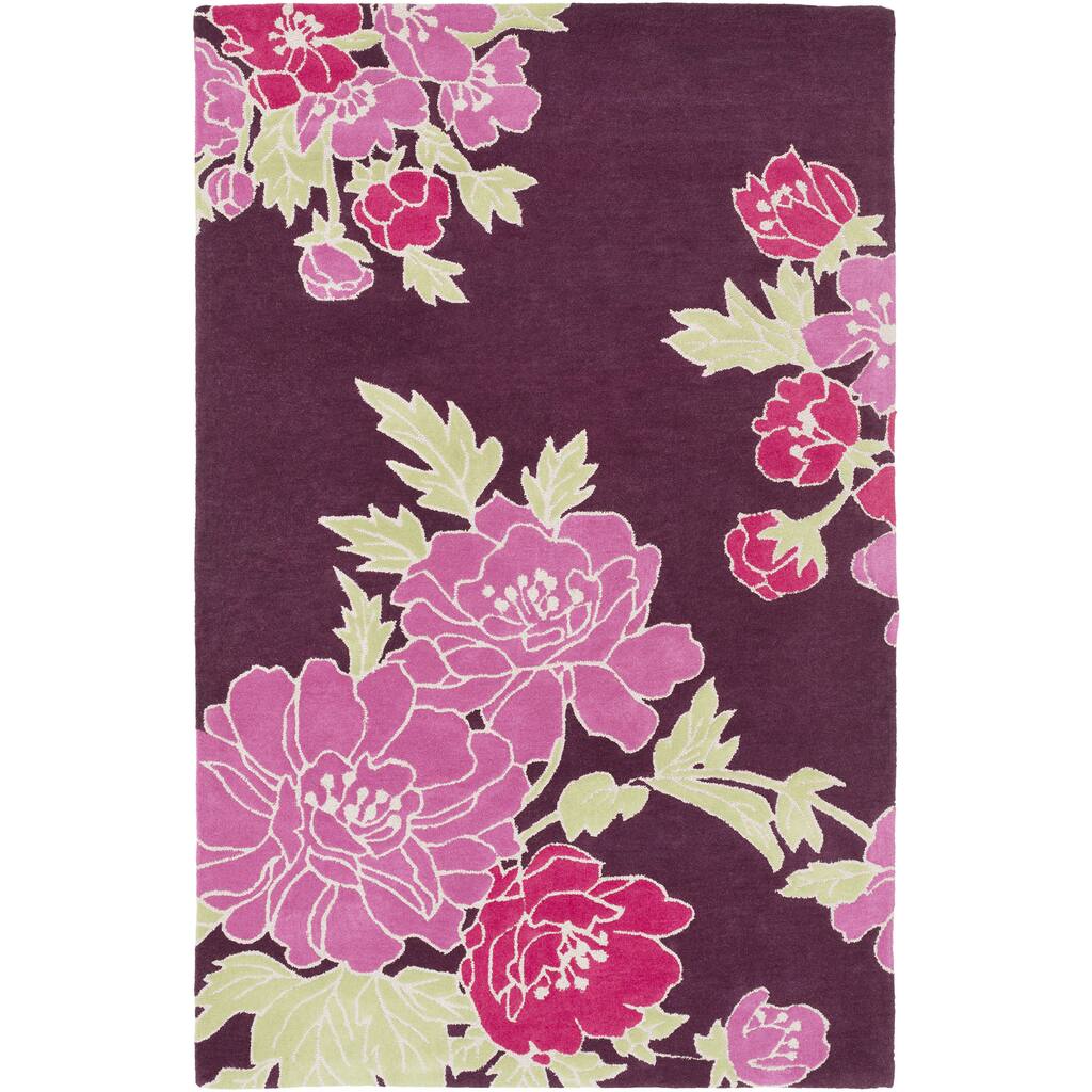 Hand-Tufted Dolores Floral Area Rug