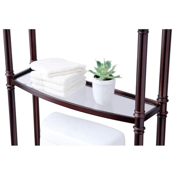 Shop Best Living Monaco Oil Rubbed Bronze Bath Etagere Space Saver Shelf Overstock 10539962