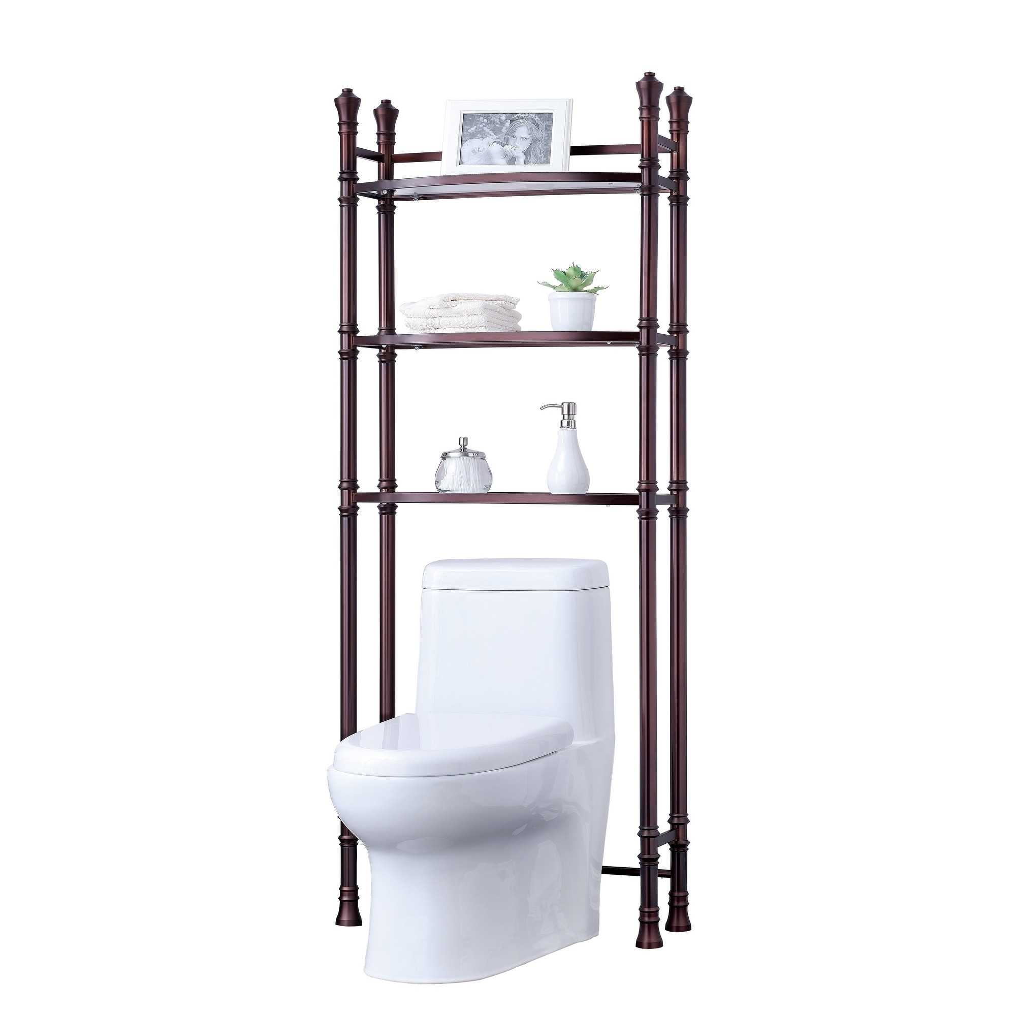 Shop Best Living Monaco Oil Rubbed Bronze Bath Etagere Space Saver