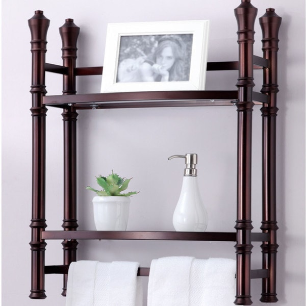 Best Living Monaco Oil Rubbed Bronze Wall-mount Small Etagere