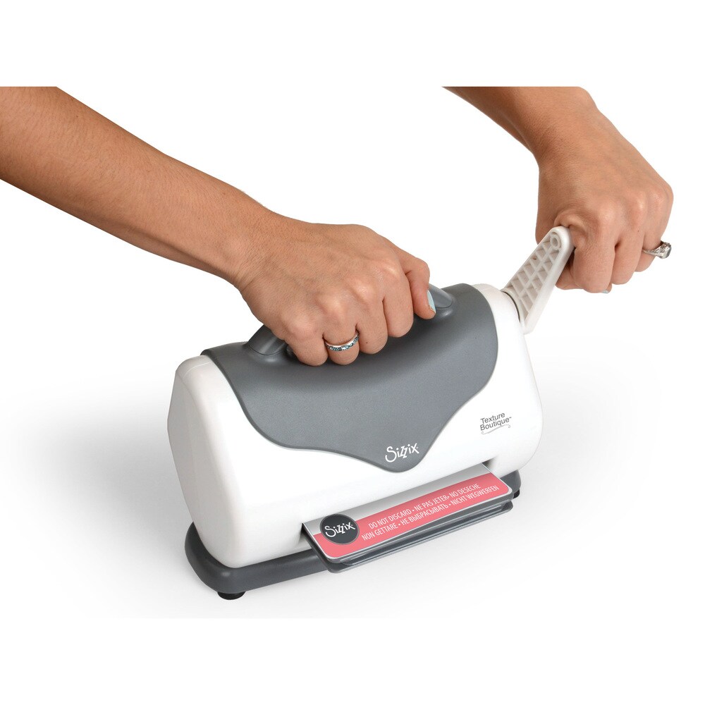 Sizzix Texture Boutique Embossing Machine - Bed Bath & Beyond