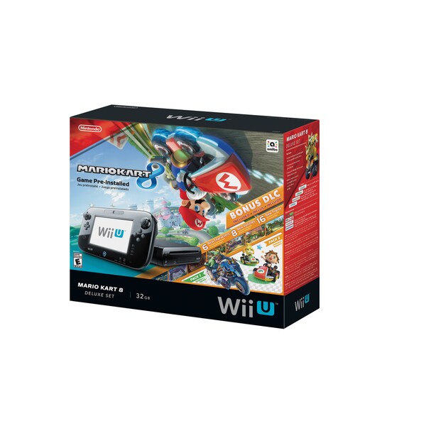 Nintendo Wii U Mario Kart 8 Bundle   17621190   Shopping