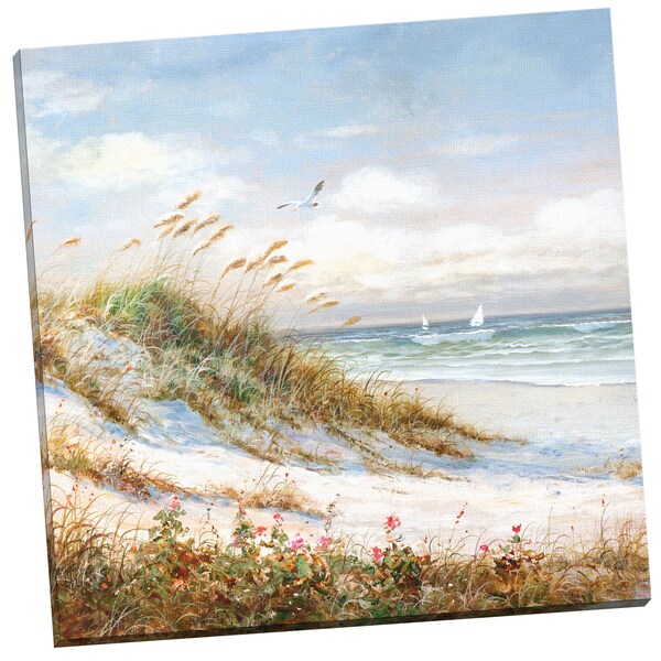 Portfolio Canvas Decor 'Sea Breeze I' Robin Scott 24-inch x 24-inch Wrapped Canvas Wall Art