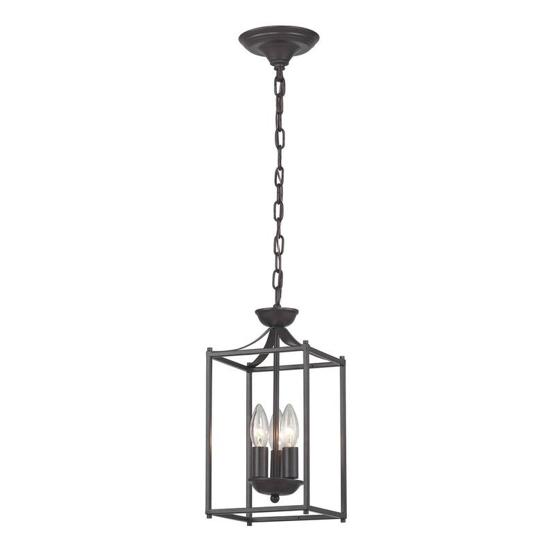 Elk Home Arthur Oil Rubbed Bronze Metal 3 Light Pendant