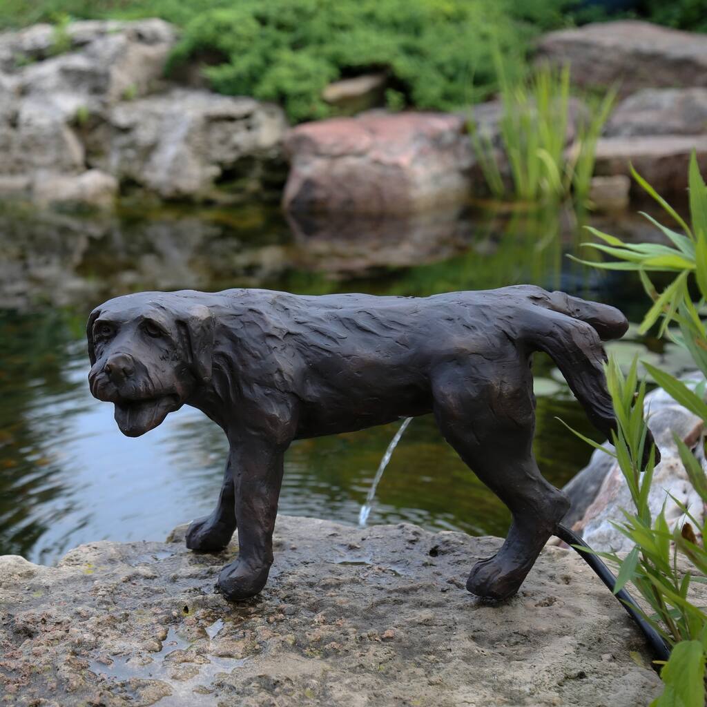 Naughty Dog Spitter Fountain