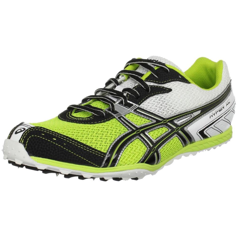 asics lime green running shoes