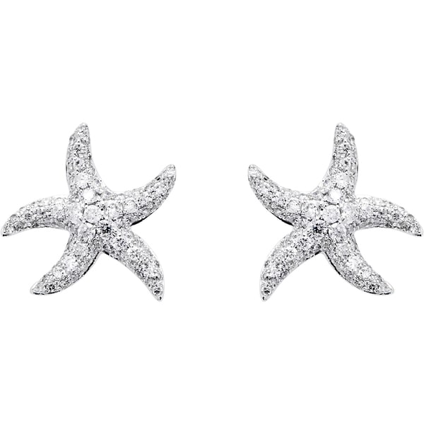 Effy Final Call 14k White Gold Diamond Starfish Earrings Free Effy Final Call 14k White Gold Diamond Starfish Earrings