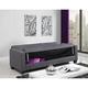 Shop DHP Grey Leighton Storage Futon - Overstock - 10542121
