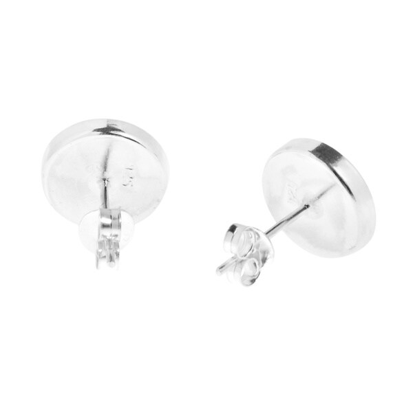 Unique Royal Jewelry All Solid 925 Sterling Silver Cubic Zirconia Designer Love Knot Post Stud Earrings.