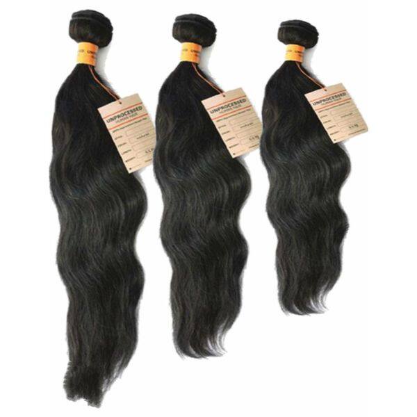 Shop Sensationnel Bare Natural 100 Percent Virgin Brazilian Remi