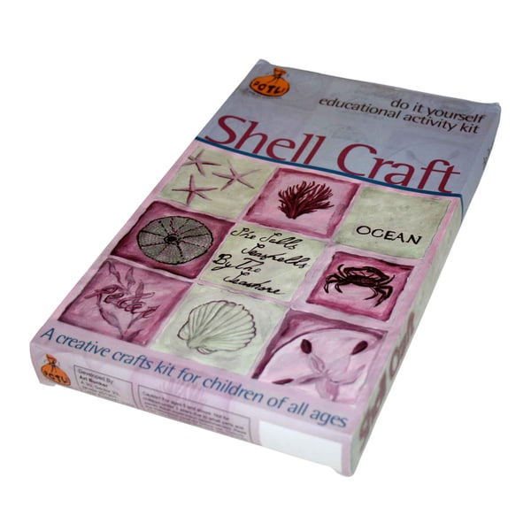 Handmade DIY Kids Shell Craft Kit (India)