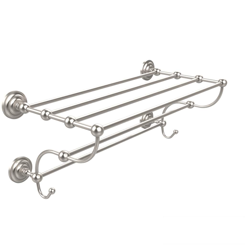 Prestige Que New Collection Solid Brass 36-inch Train Rack Towel Shelf - 36