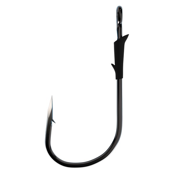 Eagle Claw Trokar Flippin' Hook Platinum Black Size 7/0 (Per 4)