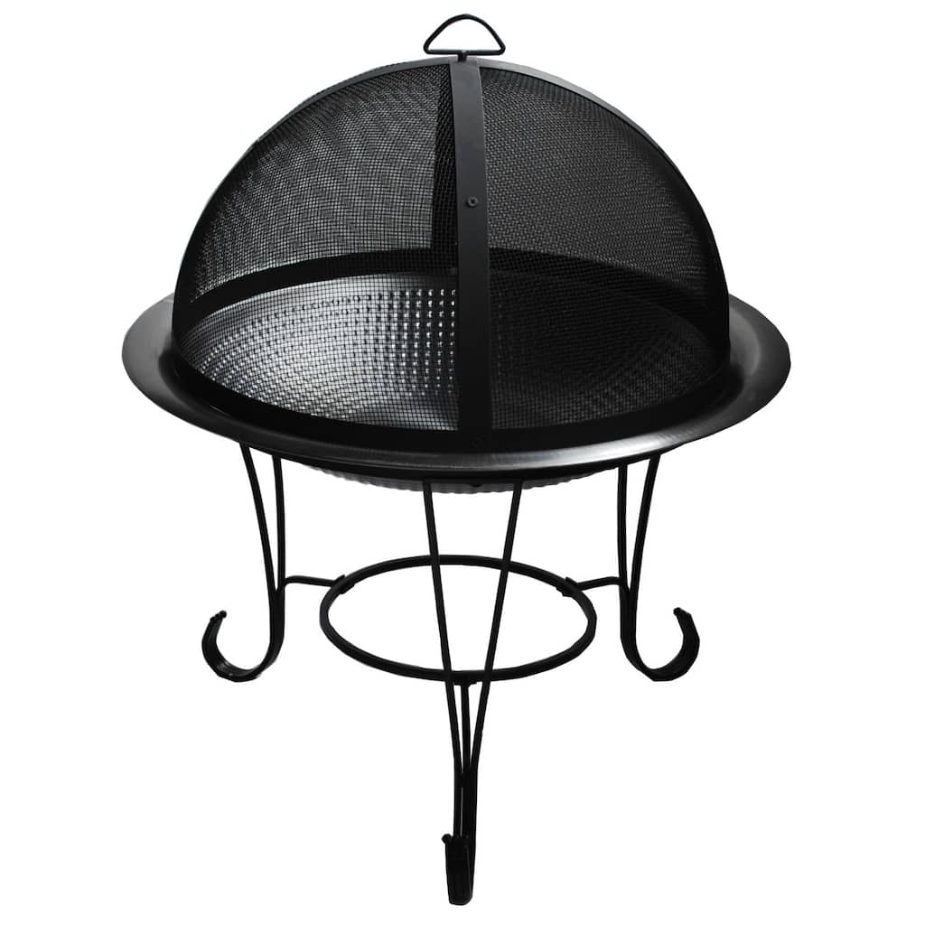 Fire Sense Stainless Steel Cocktail Fire Pit