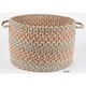 preview thumbnail 5 of 6, Cozy Cove Basket by Rhody Rug Green