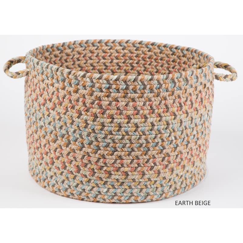 Cozy Cove Basket by Rhody Rug - Tan