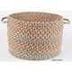 preview thumbnail 4 of 6, Cozy Cove Basket by Rhody Rug Tan