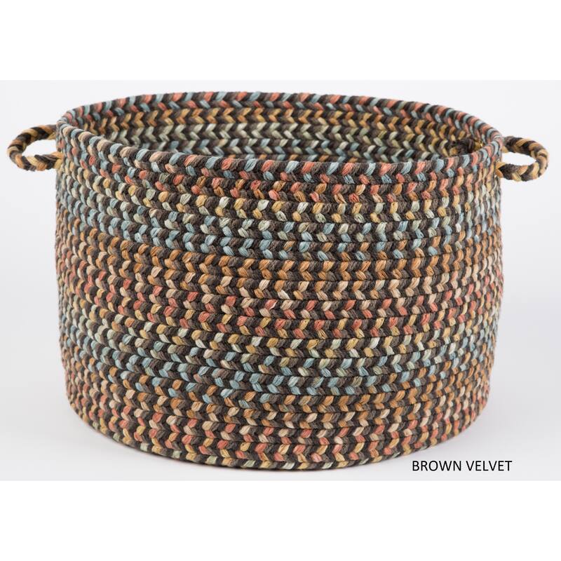 Cozy Cove Basket by Rhody Rug - Brown