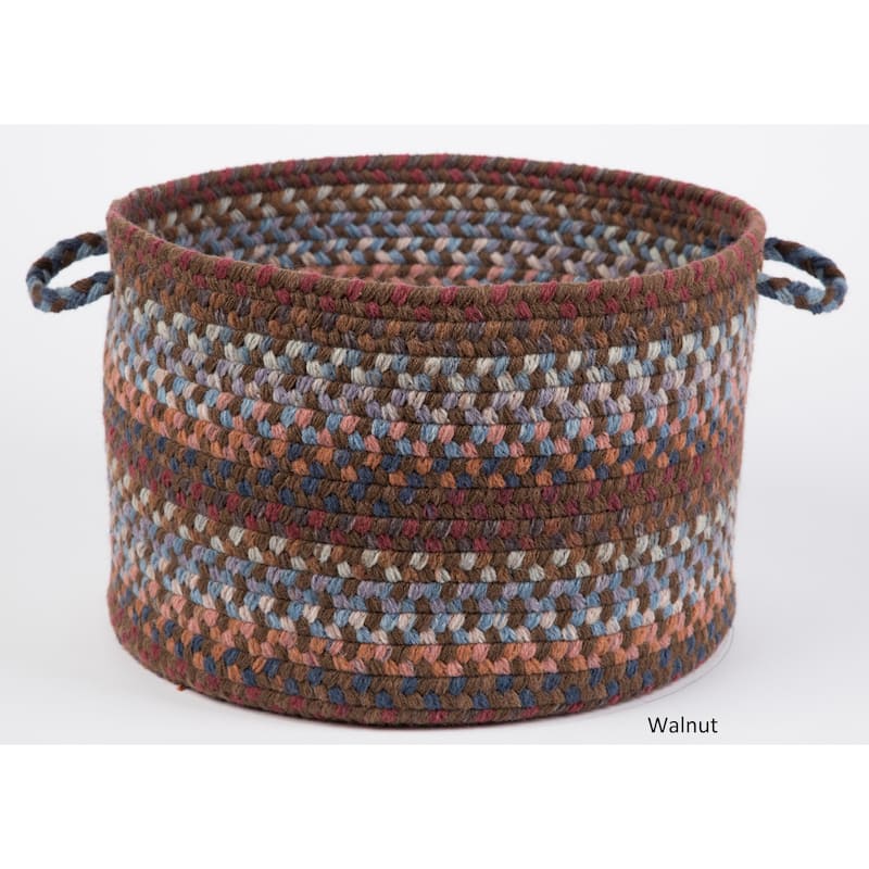 Rhody Rug Augusta 18 x 12-inch Basket - Walnut
