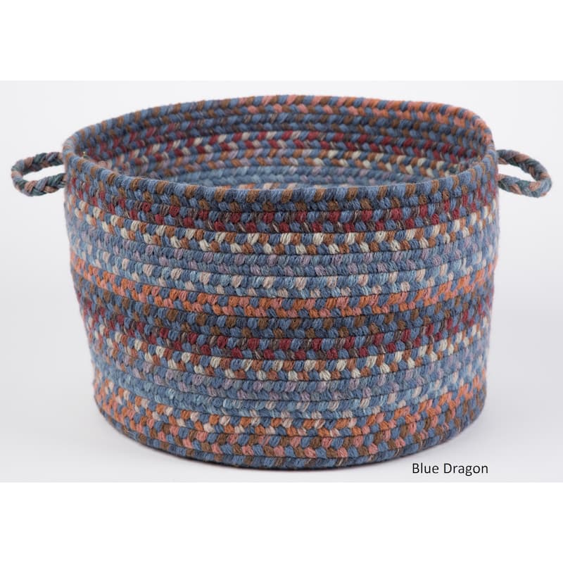 Rhody Rug Augusta 18 x 12-inch Basket - Blue