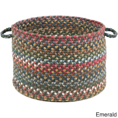 Charisma Multicolored Woven Basket by Rhody Rug