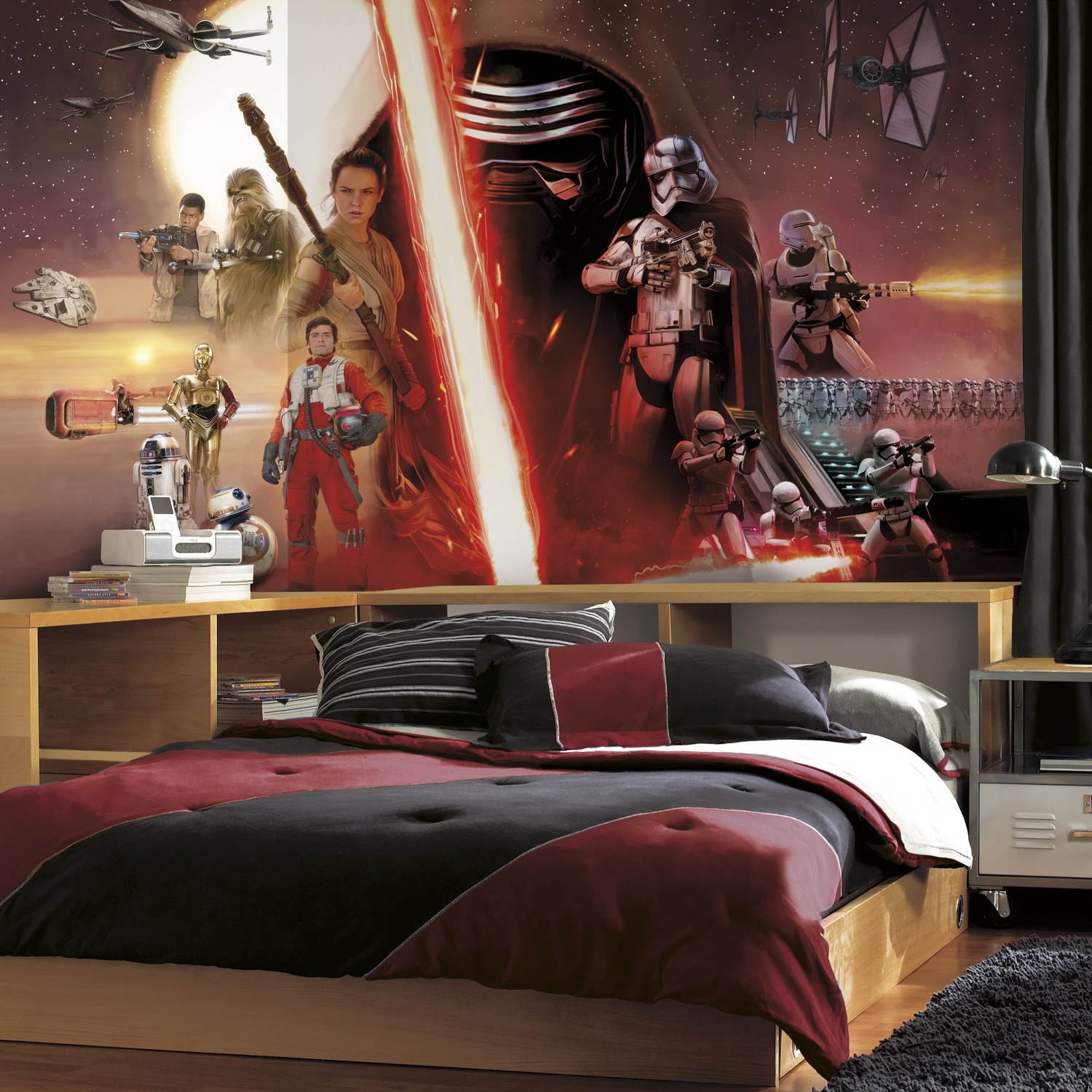 Roomates Star Wars Episode VII: The Force Awakens Prepasted Surestrip Mural by RoomMates