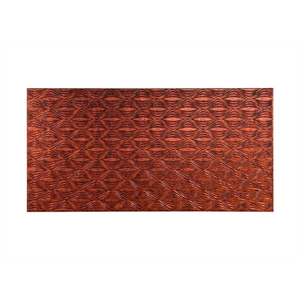 FASÄDE Shallot 4-foot x 8-foot PVC Wall Panel in Moonstone Copper