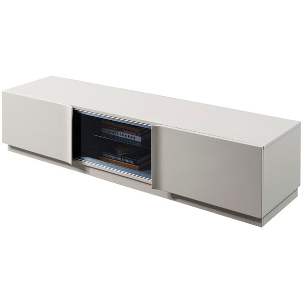 Modrest Lithium Modern Grey Gloss TV Stand