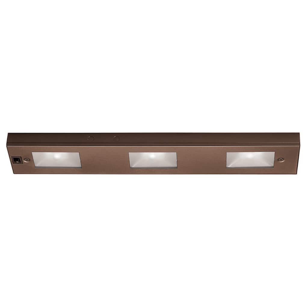 Line Voltage Under Cabinet 3-light Light Bar