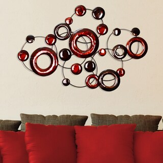 Circle Wall Decor stratton home decor interlocking circles metal wall decor - free Circle Wall Decor stratton home decor interlocking circles metal wall decor - free