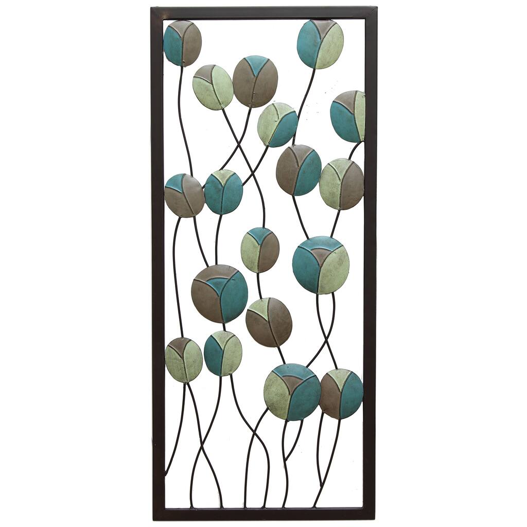 Stratton Home Decor Mod Flowers Panel I Wall Decor