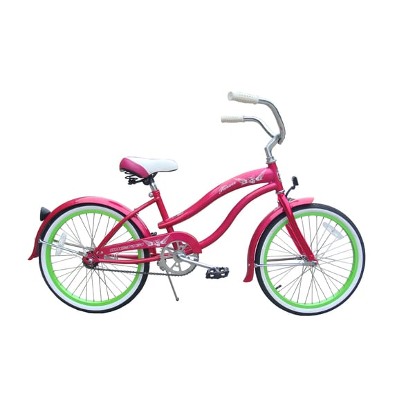 hot pink beach cruiser