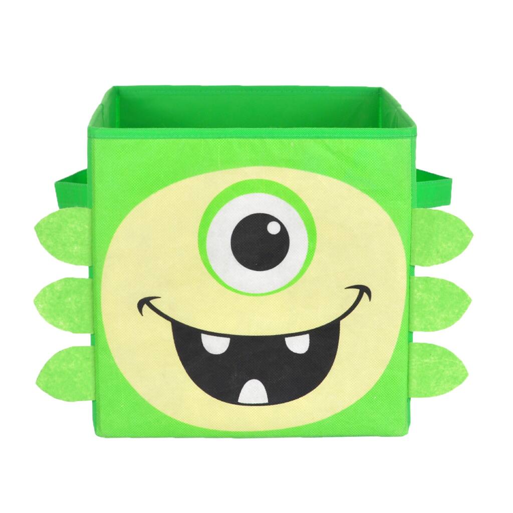 Nuby Green Monster Folding Storage Bin