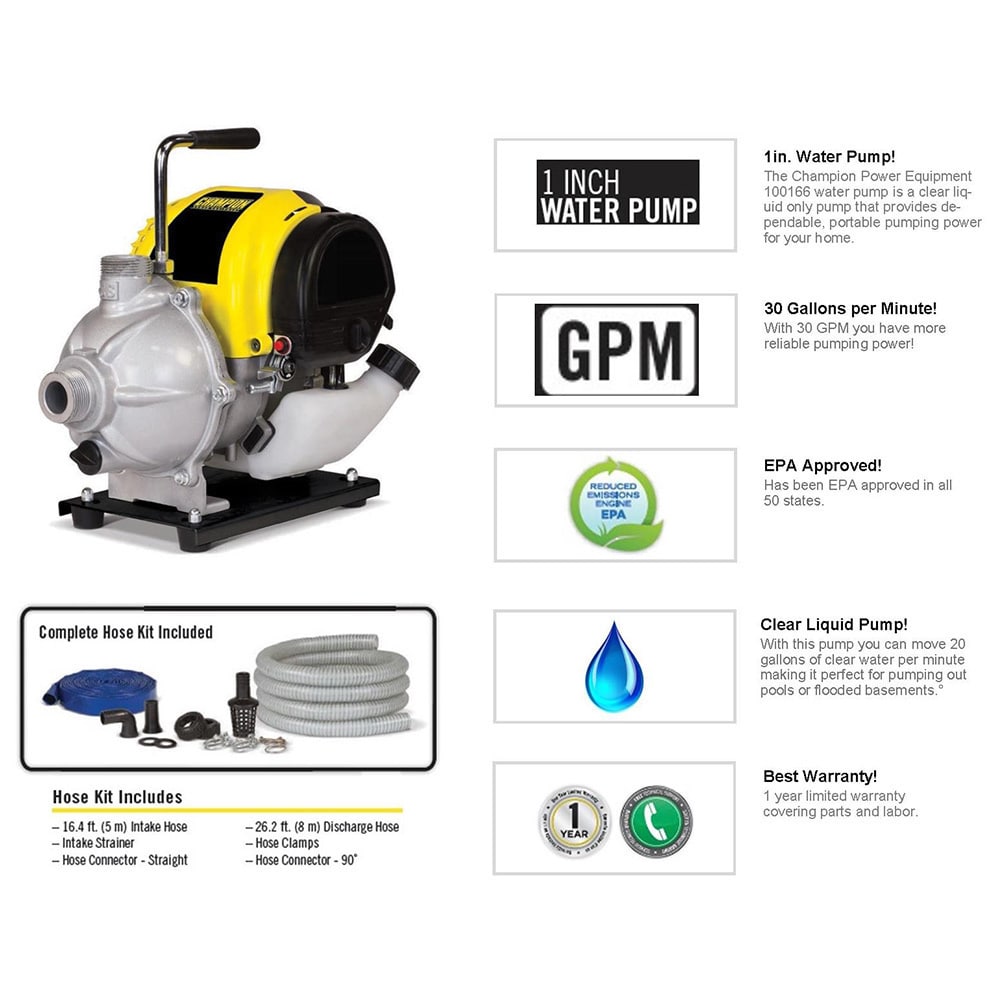 Champion Water Pump Replacement Parts Reviewmotors.co