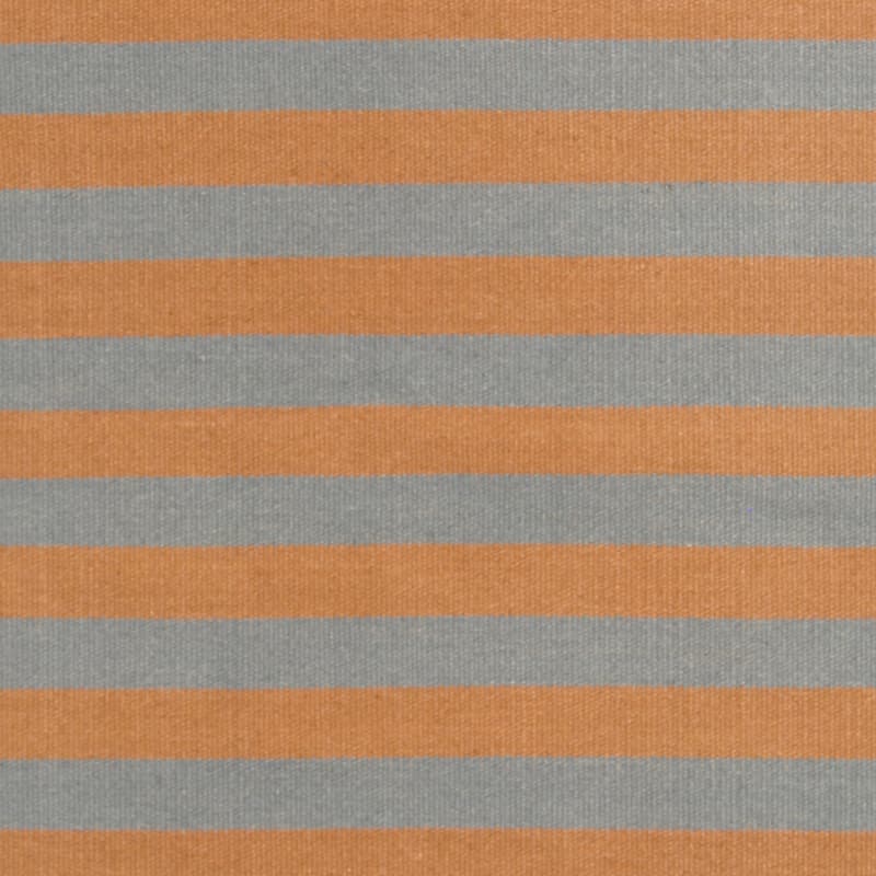 HERAT ORIENTAL 4'6" x 6'8" Handmade Striped Wool Kilim - 4'6 x 6'8
