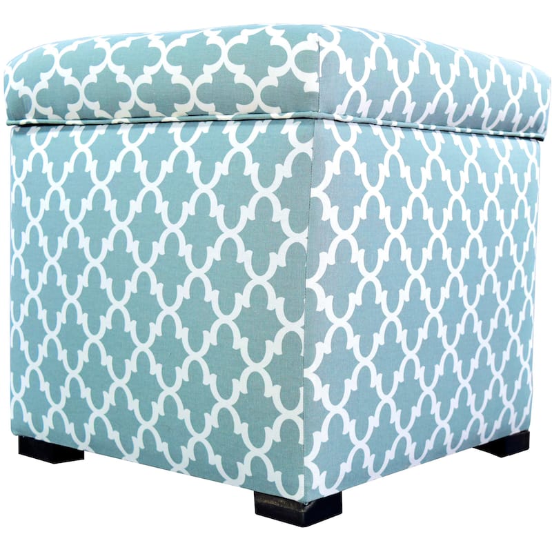 MJL Furniture Tami Fulton Square Storage Ottoman