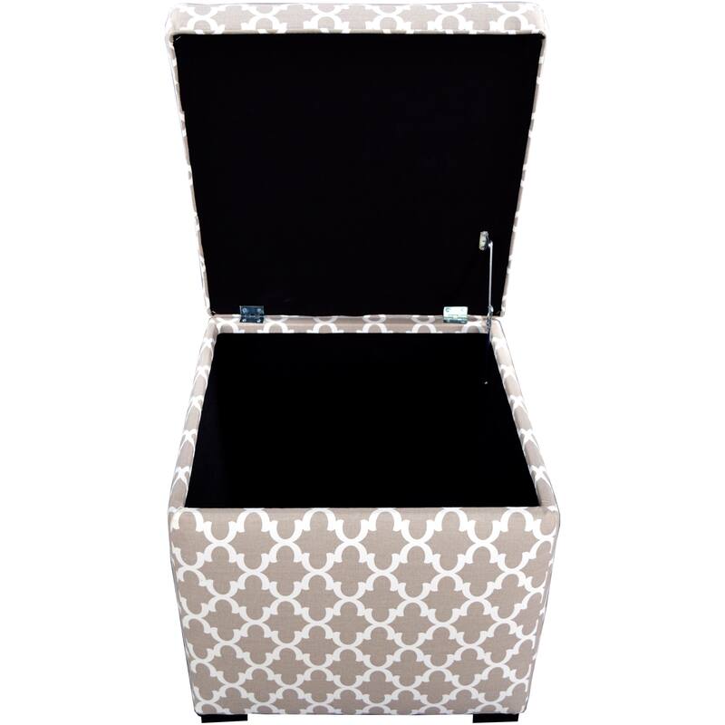 MJL Furniture Tami Fulton Square Storage Ottoman
