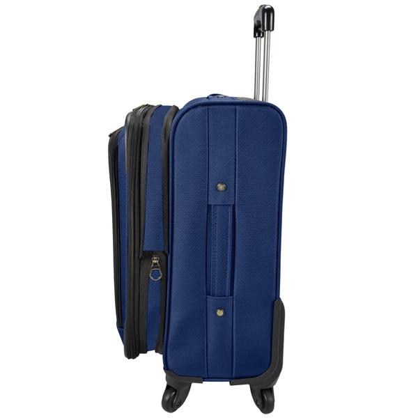 22 inch expandable spinner suitcase