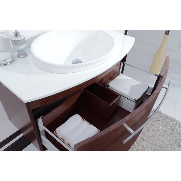 Annabelle 40 Inch Modern Bathroom Vanity Espresso Finish eviva allura annabelle 40-inch iron wood wall mount bathroom Annabelle 40 Inch Modern Bathroom Vanity Espresso Finish eviva allura annabelle 40-inch iron wood wall mount bathroom