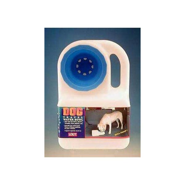 Lixit Waterboy Travel Bowl 3quart Spill Proof On the Go Pet Water Bowl
