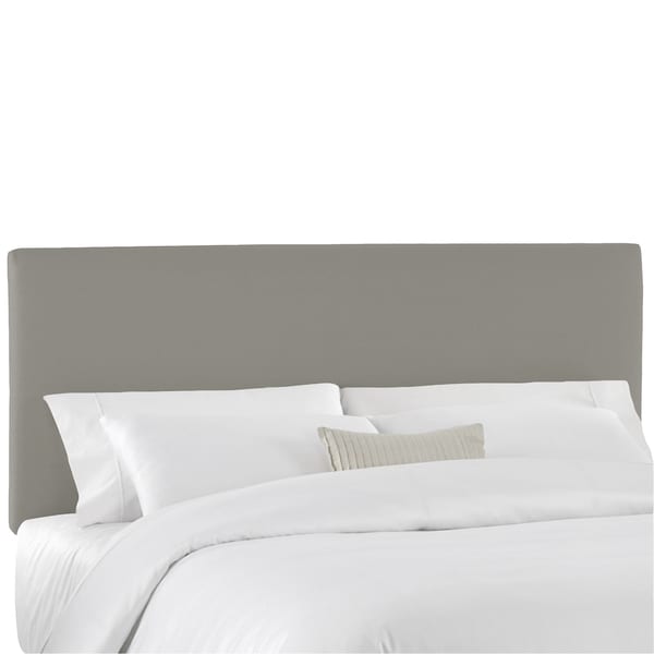 Skyline Furniture Duck Grey Upholstered Headboard On Skyline Furniture Duck Grey Upholstered Headboard