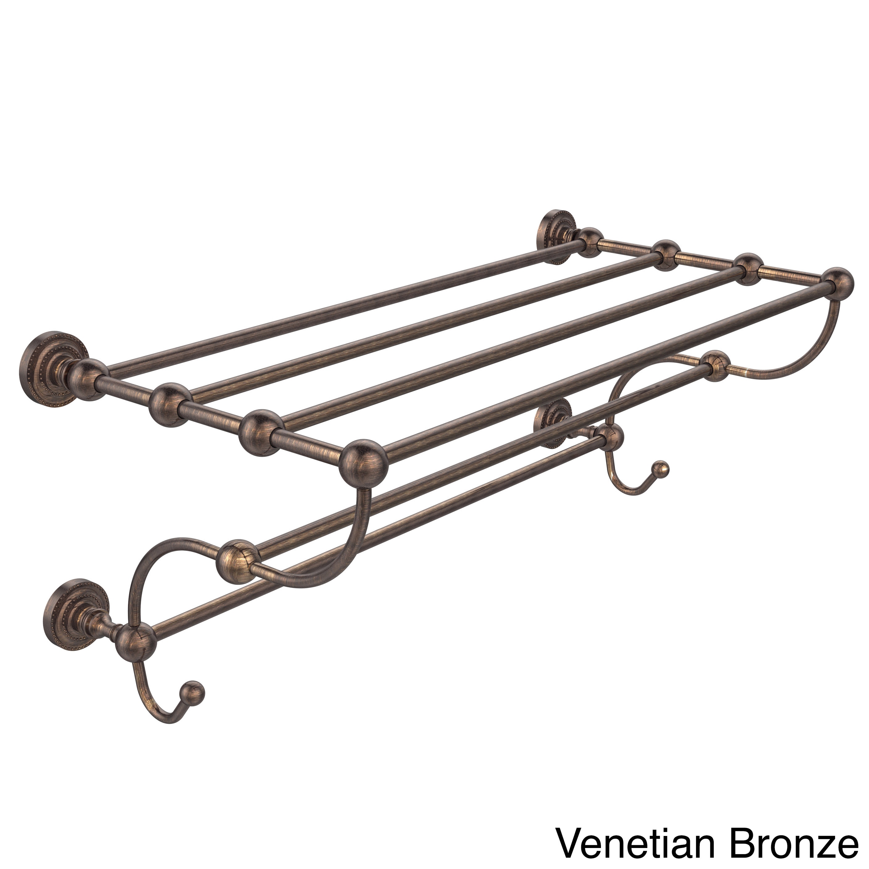 Buy Naples Antique Brass Rainfall Shower Set with Shower Caddy One