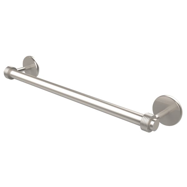 Allied Brass Satellite Orbit Two Collection 18-inch Towel Bar with Groovy Detail